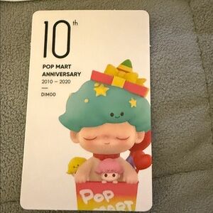 Pop Mart 10th Anniversary 2010-2020.